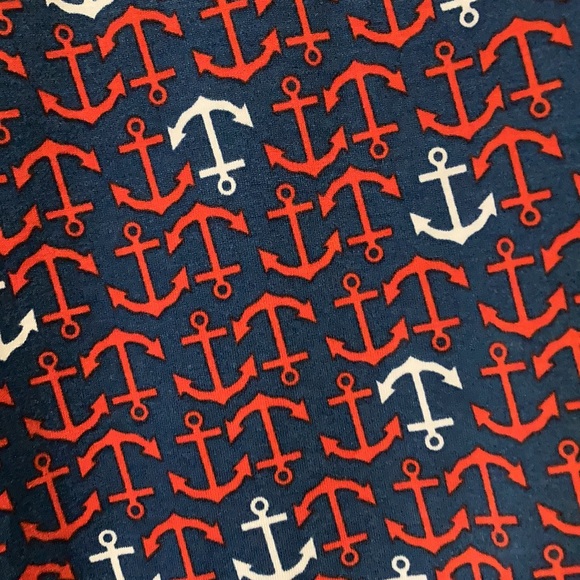 XL Anchor LuLaRoe Irma Tunic - Picture 2 of 5